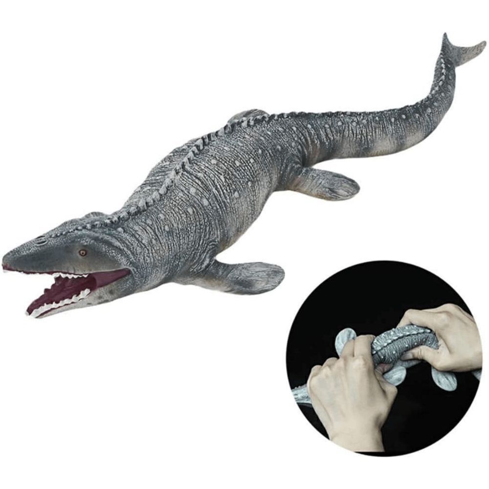 15” Dinosaur Toy Simulation Mosasaurus Model Dinosaur Toy Action Figure